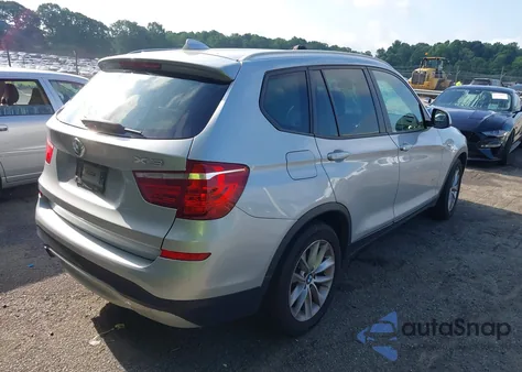 2017 BMW X3 Sdrive28I from USA, damaged, VIN 5UXWZ7C31H0V93389